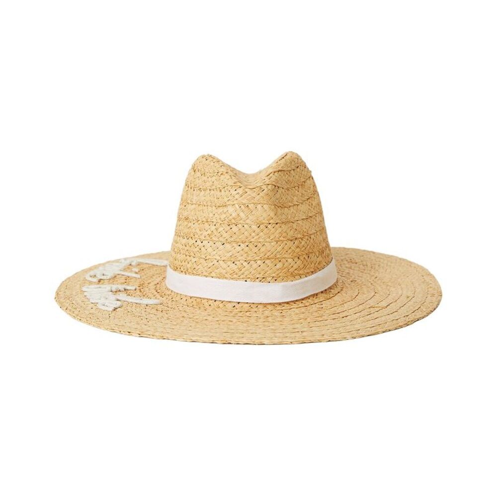 Btb Los Angeles Bride Tribe Straw Hat, Brown